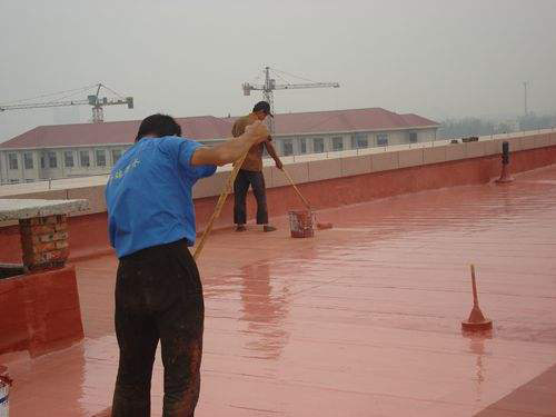 防水涂料的應用